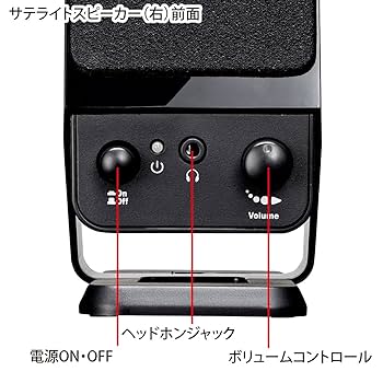 Amazon.co.jp: サンワサプライ 2.1chマルチメディアスピーカー